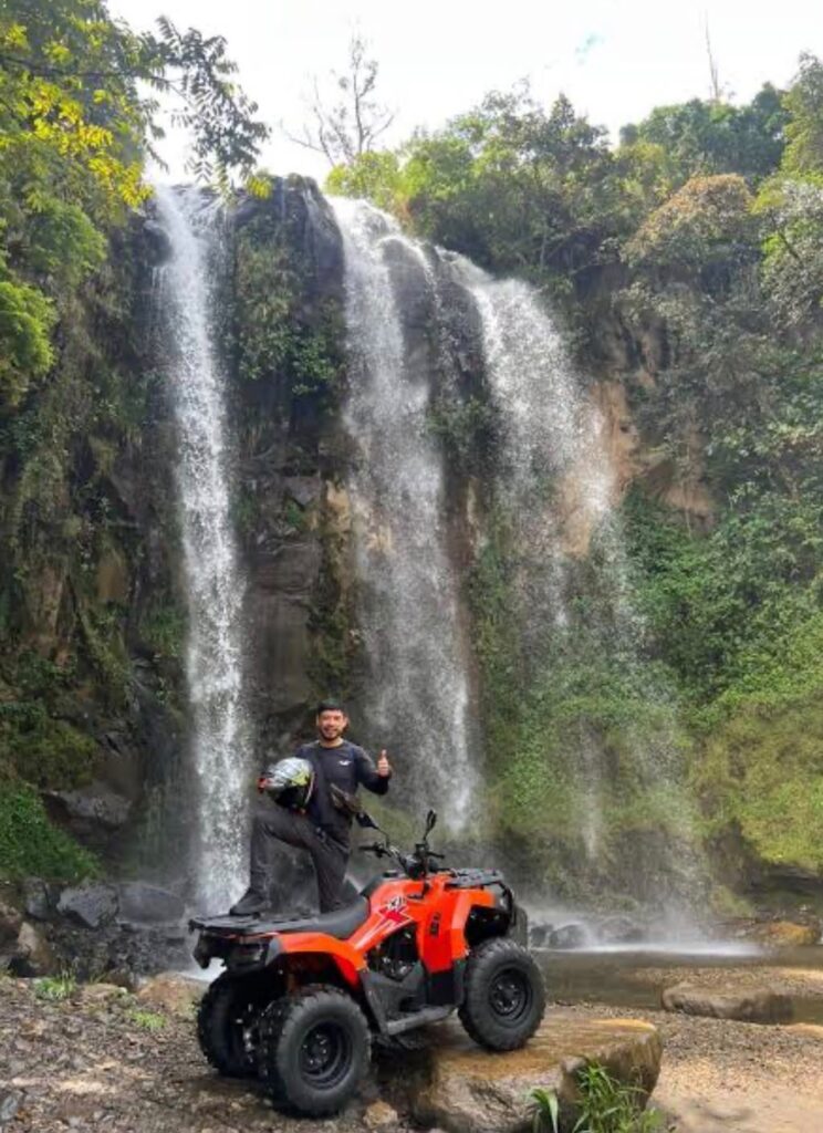 Cuadrones en el recorrido